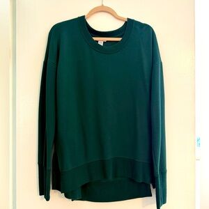 Athleta Coaster Luxe Sweatshirt - Green